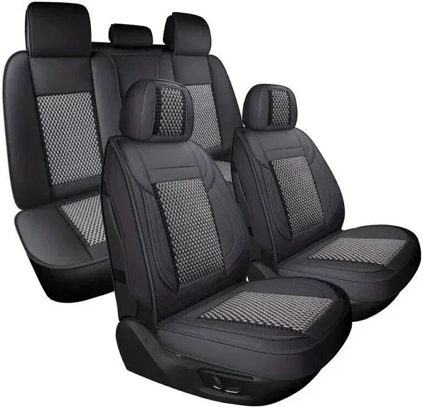 LINGVIDO Leather Car Seat Covers