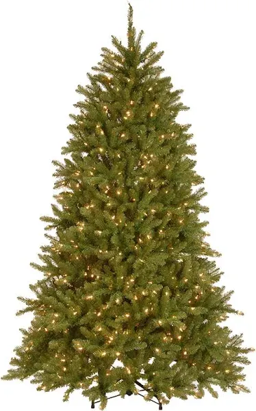 National Tree Company PowerConnect Dunhill Fir Tree with Dual Color LED Lights