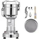 300g Electric Grain Mill Grinder, High Speed 1900W Commercial Spice Grinders...