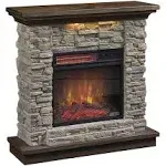 Duraflame Austin Infrared Electric Fireplace Mantel Package