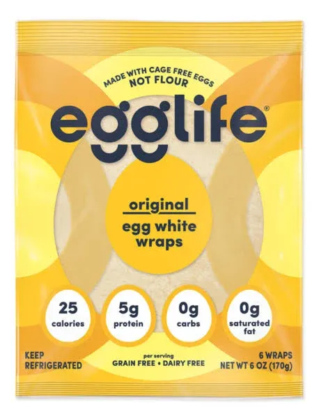 Egglife Original Egg White Wraps