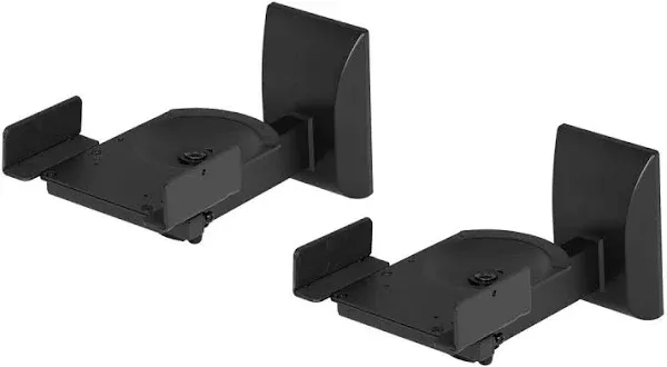 Monoprice Universal Bookshelf Speaker Wall Mount Brackets