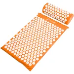 Acupressure Mat and Pillow Set for Back/Neck Pain and Muscle Relaxation