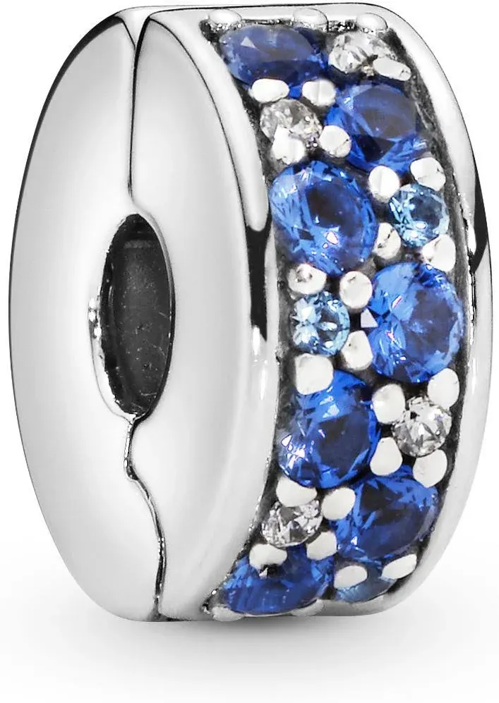 Clip Pandora Mosaico Blu - 791817NSBMX