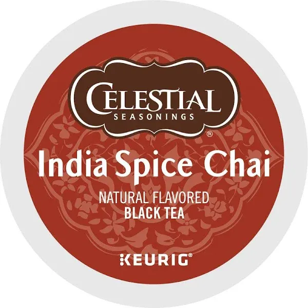 Celestial Seasonings India Spice Chai Tea K-Cups