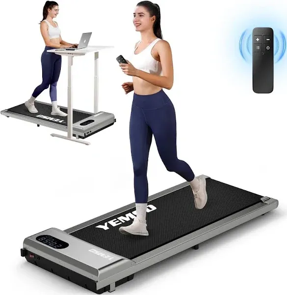 Walking Pad, Walking Pad Treadmill 330 lb Capacity,3 in 1 Portable Under Desk Treadmill for Home and Office with Remote Control, LED Display