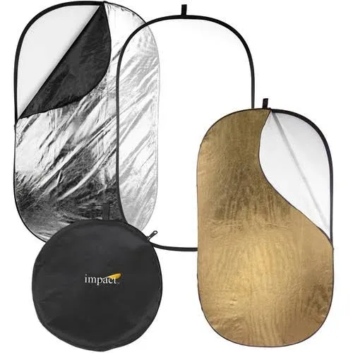 Impact 5-in-1 Collapsible Oval Reflector