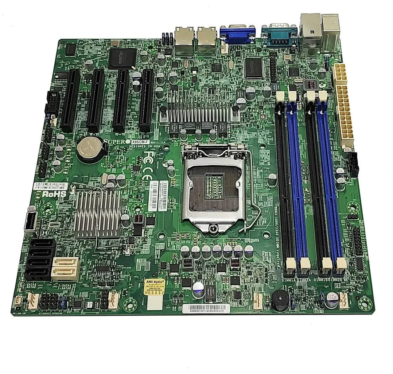 Supermicro MBD-X9SCM-O LGA 1155 Intel C204 Micro ATX Motherboard