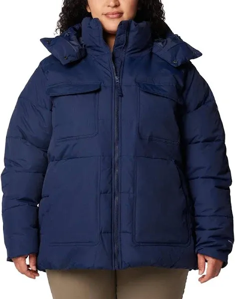 Columbia Women's Longhorn Ridge Insulated Jacket, Collegiate Navy, XX-Large