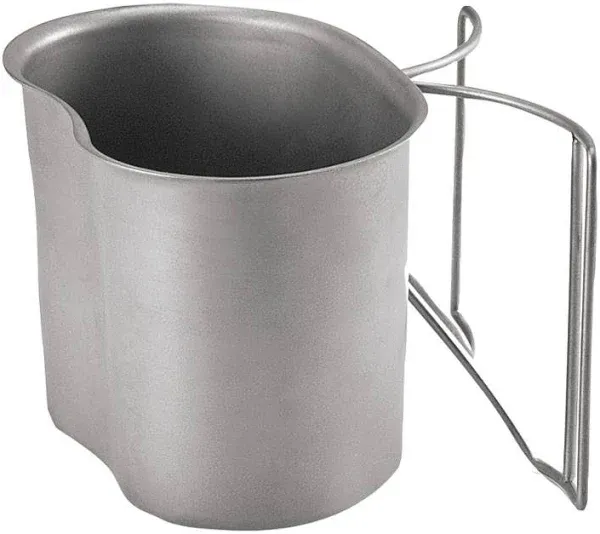 USGI 1QT Stainless Steel Canteen Cup