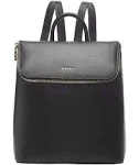 Dkny Bryant Top Zip Backpack - Black, Gold Tone