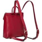 Dkny Bryant Top Zip Backpack - Bright Red