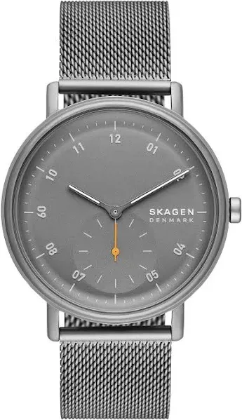 Skagen Kuppel Stainless Steel Grey Dial Quartz SKW6891 Mens Watch