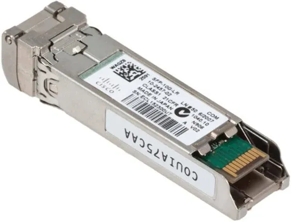 Cisco SFP-10G-SR= 10GBASE SR SFP+ Transceiver Module