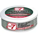 No7 08610 Heavy-Duty Rubbing Compound, 10 Oz