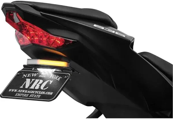 New Rage Cycles Fender Eliminator w/Standard License Bracket #ZX6R-FE-S