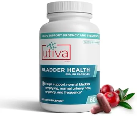 Utiva Bladder Health 60 Veggie Caps