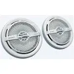 Sony XS-MP1611 Marine 6.5" Dual Cone Speakers - White