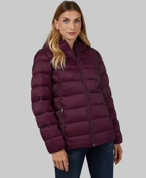 32 Degrees Women's Lightweight Packable Hooded Jacket