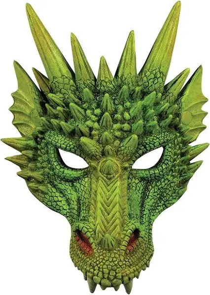 Forum Novelties Unisex Adult Standard Dragon Half Mask