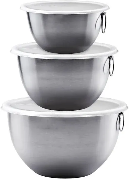 Tovolo Stainless Steel Mixing Bowls (Set of 3)