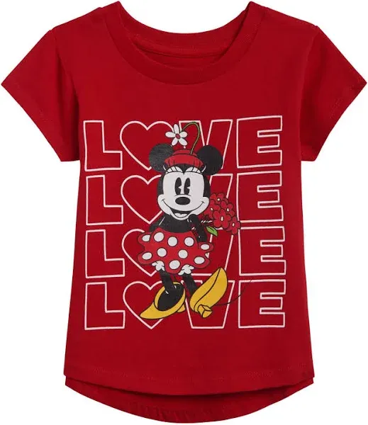 Disney Minnie Mouse Valentines Day T-Shirt