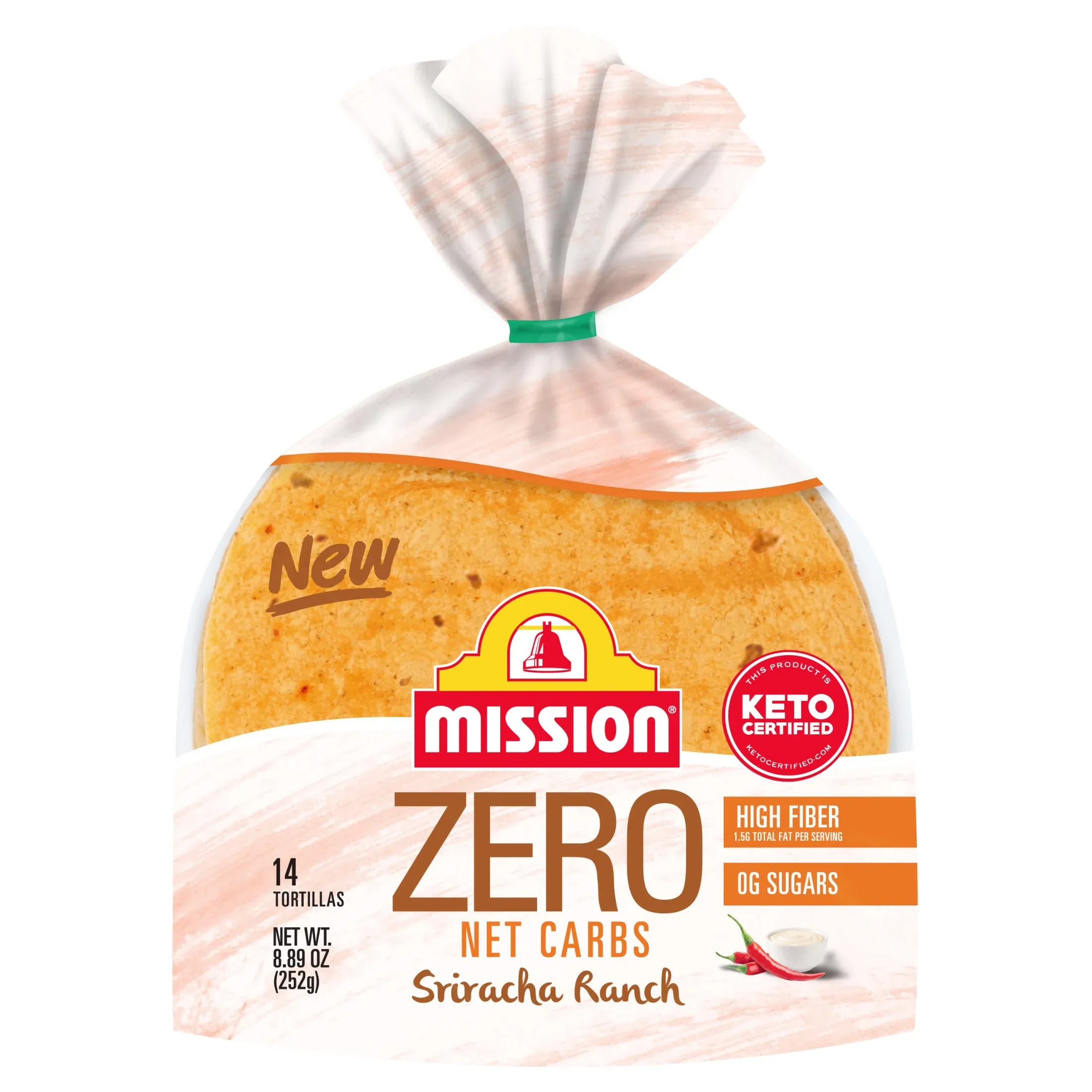 Mission Zero Net Carbs Sriracha Ranch