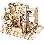 ROKR 3D Assembly Wooden Puzzle Brain Teaser Game Mechanical Gears Set