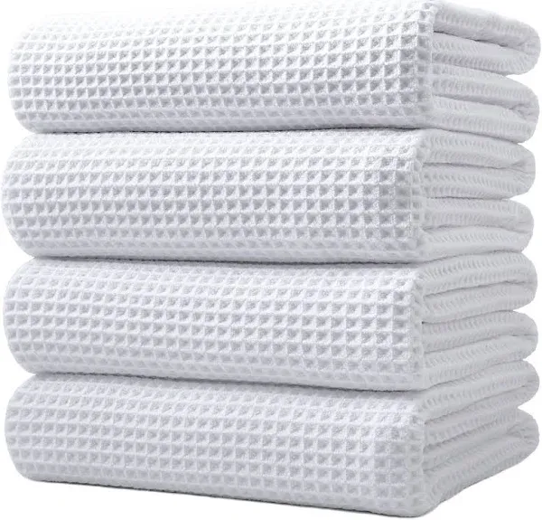 Oversize, 60 x 30 in., Quick Dry Lint Free Microfiber Bath Towel Set, 6 Piece...