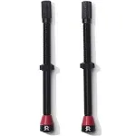 Reserve Wheels Fillmore Tubeless Valves - 90mm, Pair (Black)