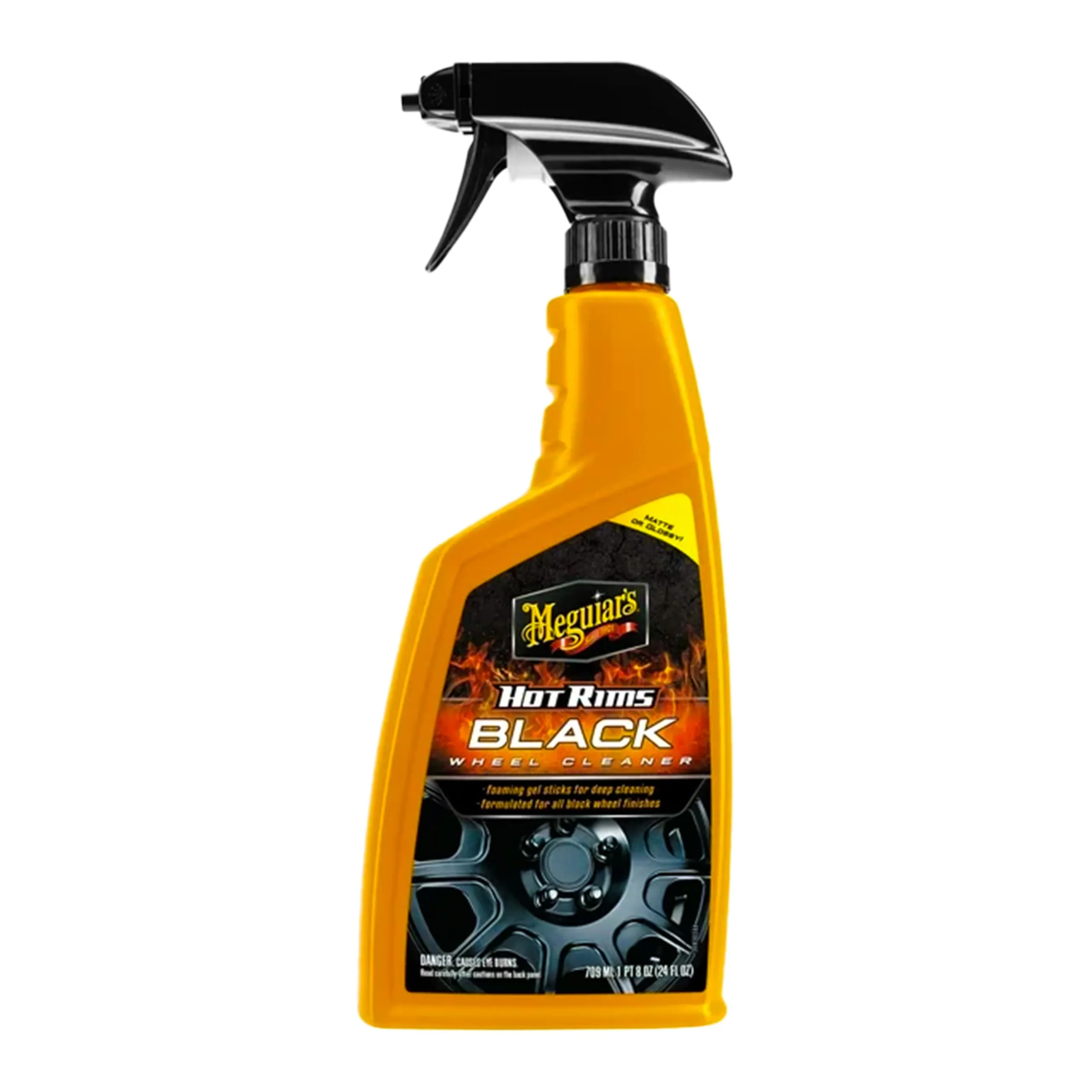 Meguiar's G230524 Hot Rims Black Wheel Cleaner, 24 .oz