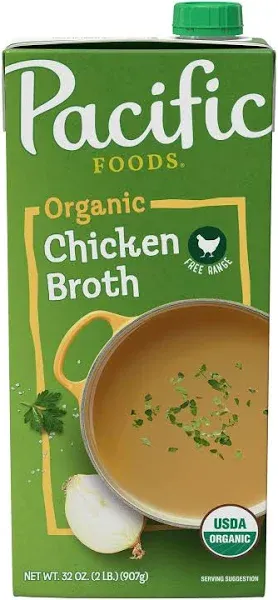 Pacific Foods Organic Broth Chicken Free Range