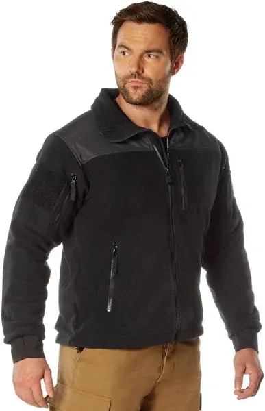 Rothco - Spec Ops Tactical Black Fleece Jacket