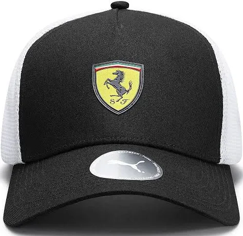 PUMA Men's Scuderia Ferrari F1 Trucker Cap