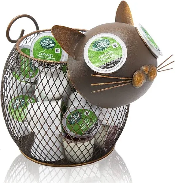 Aayla Novelty Cat Design Coffee Pod Holder