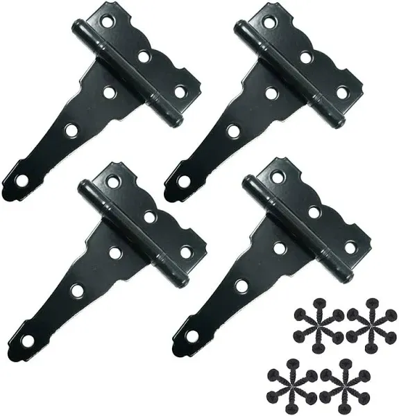 5 inch Strap Hinges Shed Door Hinges Heavy Duty T Hinges Decorative T Hinges ...