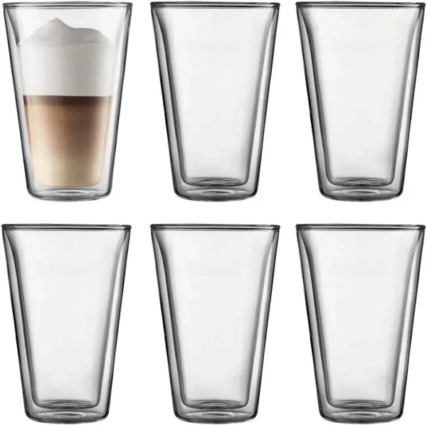 Canteen Double Wall Glasses, Individual