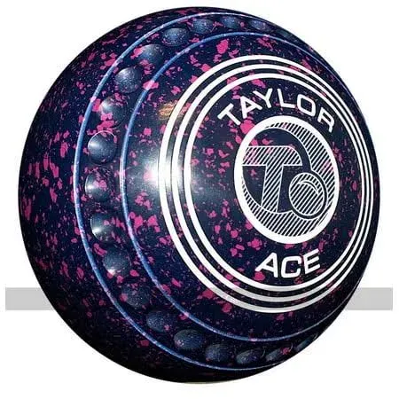 Taylor ACE colored Dark Blue / Magenta Bowls - Set of 4, Heavy, Size 3, Progrip