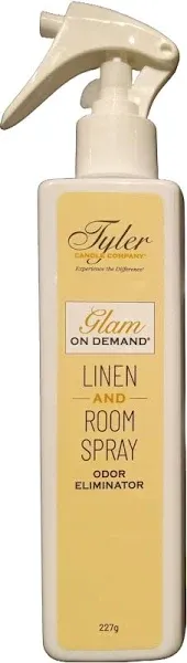 Tyler Candle Company - Spray On Demand - Diva fragrance - 227g / 8oz (Pack of 2), Clear