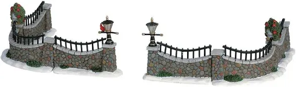 Lemax 63576 Stone Wall Set of 6 AmagicTree.com