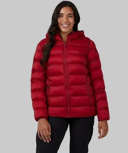 32 Degrees Women's Lightweight Packable Hooded Jacket