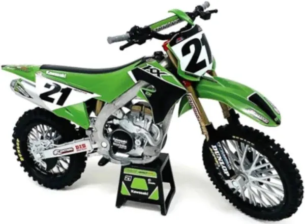 1:6 Scale Kawasaki Factory Team KX450F Jason Anderson #21 - New-Ray