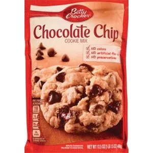 Betty Crocker Chocolate Chip Cookie Mix, 17.5 oz