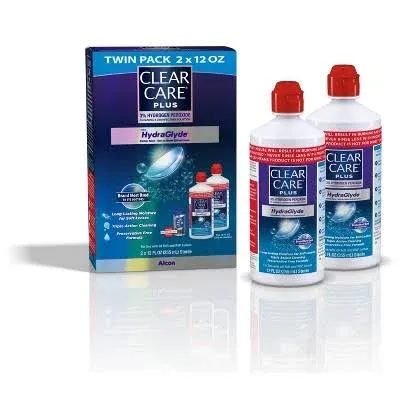 Clear Care Plus Cleaning Disinfecting Solution