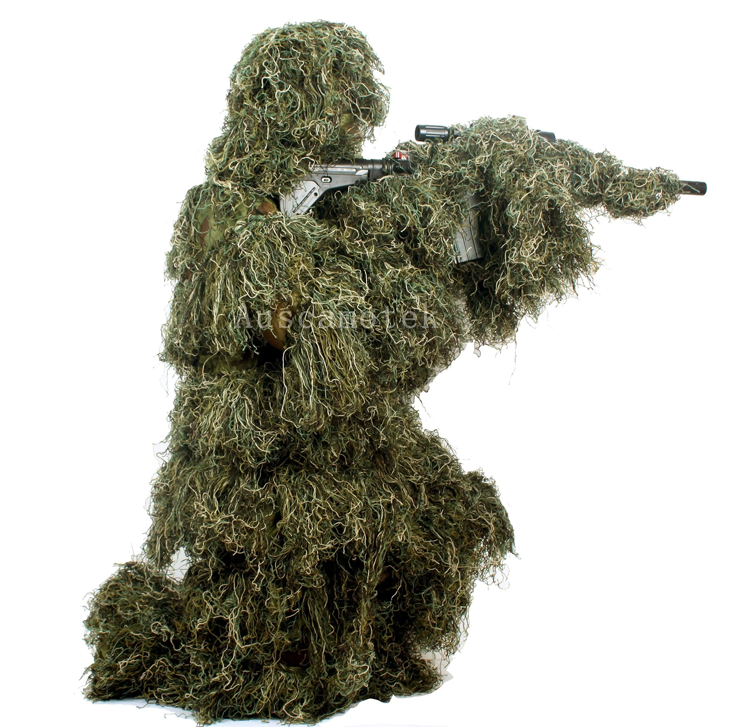 Auscamotek Ghillie Suit for Men Gilly Suit for Hunting