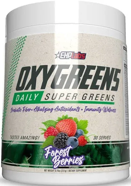 EHPlabs Oxygreens Daily Super Greens Powder, Pineapple (8.7 oz)