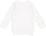 Rabbit Skins 3317 - Toddler Fleece Sweatshirt White 4T