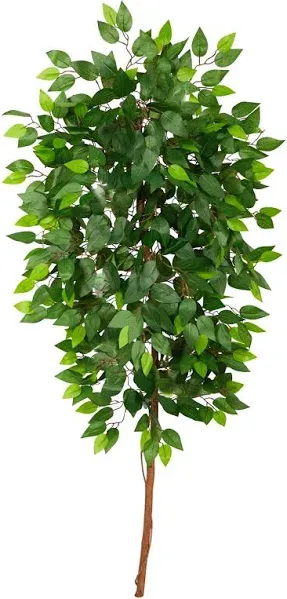 Nearly Natural 5ft. Artificial Ficus Tree (No Pot)