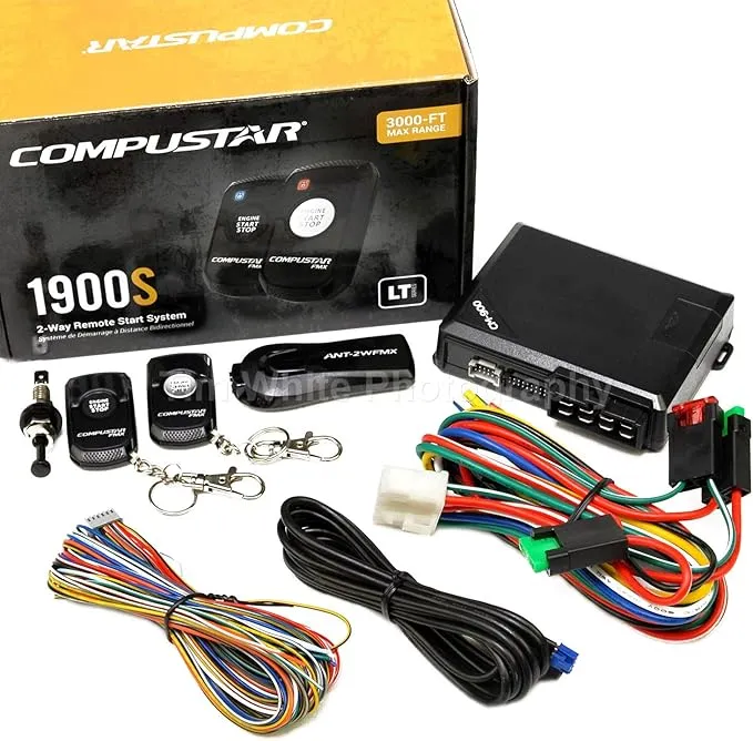 Compustar CS1900-S All-in-One 2-Way Remote Start Bundle