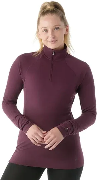 Smartwool Women's Merino Base Layer 1/4 Zip